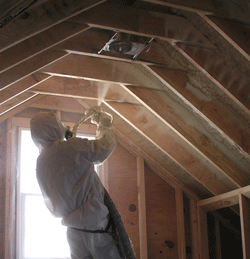 Hayward CA attic spray foam insulation